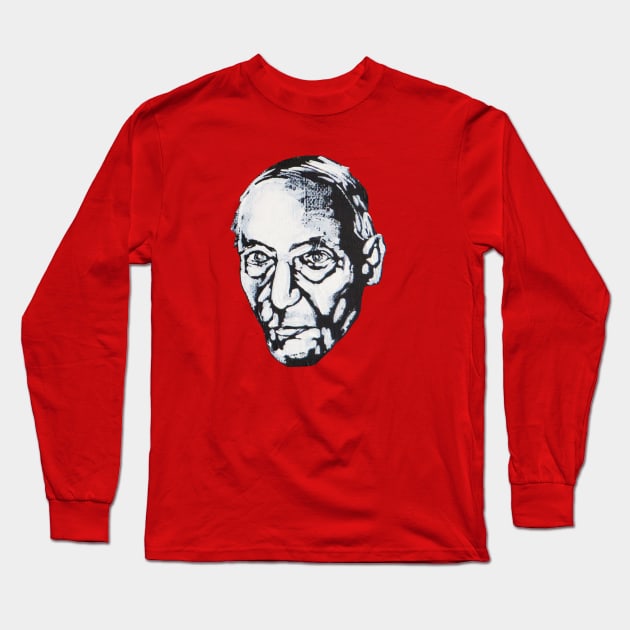 Burroughs Long Sleeve T-Shirt by AndersHoberg